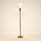 Vintage French Brass & Glass Floor Lamp, 1970s, Image 2