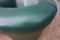 Vintage Petrol Colored Leather Club Chairs, Set of 2, Image 12