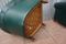 Vintage Petrol Colored Leather Club Chairs, Set of 2, Image 15