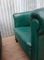 Vintage Petrol Colored Leather Club Chairs, Set of 2 14