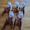 Wall Lights by Jacques Adnet, 1950s, Set of 5 3