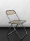 Mid-Century Acrylic Glass Model Plia Folding Chair by Giancarlo Piretti for Castelli / Anonima Castelli, Italy, 1970s 4