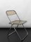 Mid-Century Acrylic Glass Model Plia Folding Chair by Giancarlo Piretti for Castelli / Anonima Castelli, Italy, 1970s, Image 4