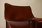 CAB Chairs in Burgundy Leather by Mario Bellini for Cassina, Italy, 1970s, Set of 6 15