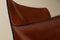 CAB Chairs in Burgundy Leather by Mario Bellini for Cassina, Italy, 1970s, Set of 6, Image 18