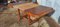 Vintage Art Deco Tisch mit Leierfüßen Extension 2