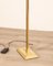 Floor Lamp in Gilt Brass from Relux Milan, 1980s 6