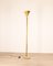 Lámpara de pie de latón dorado de Relux Milan, años 80, Imagen 2