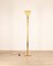 Floor Lamp in Gilt Brass from Relux Milan, 1980s 1