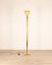 Floor Lamp in Gilt Brass from Relux Milan, 1980s, Image 1