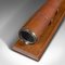 Antique English 3 Draw Telescope in Brass & Leather, 1890s 11