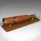 Antique English 3 Draw Telescope in Brass & Leather, 1890s, Image 1