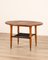 Italienischer Tisch aus Holz & Messing, 1960er 1