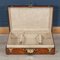 Antique 20th Century Suitcase in Natural Cow Hide from Louis Vuitton, France, 1910s 24