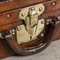 Antique 20th Century Cow Hide Suitcase from Louis Vuitton, France, 1920s 11
