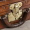 Antique 20th Century Cow Hide Suitcase from Louis Vuitton, France, 1920s, Image 11