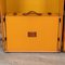 Antique 20th Century Wardrobe Trunk in Orange Vuittonite Canvas from Louis Vuitton, 1920s 25