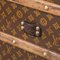 Antique 20th Century Trunk in Monogram Canvas from Louis Vuitton, France, 1910s 22