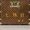 Antique 20th Century Trunk in Monogram Canvas from Louis Vuitton, France, 1910s 21