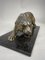 A. Santini, Jaguar, 1970s, Pewter with Marble and Granite Base, Image 9