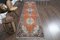 Vintage Turkish Orange Runner Rug, 1960s 1