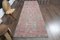 Vintage Turkish Red Runner Rug, 1960s 1