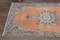 Vintage Turkish Orange Runner Rug, 1960s, Image 4