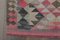 31 x 113 Ft, décor turc rose, chemin d’escalier, tapis de coureur turc, coureur minimaliste, tapis Vintage 3 x 11, tapis fait main, coureurs, décor minable, années 1960 9