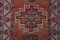 Vintage Turkish Orange Runner Rug, 1960s 7