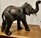 Arts and Crafts Elefantenmodell aus Leder, 1930 1