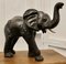 Maquette Eléphant Arts and Crafts en Cuir, 1930 8