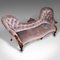 Early Victorian English Double Spoon Back Sofa, 1840s 6