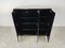 Black Lacquered Bar Cabinet, 1970s 3