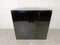 Black Lacquered Bar Cabinet, 1970s 7