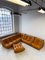 Togo Living Room Set in Cognac Leather by Michel Ducaroy for Ligne Roset, Set of 5 1