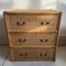 Italian Can and Bamboo Chest of Drawers with Brass Handles, 1960s, Image 7