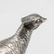 20th Century Silver Ornamental Pheasants, Hanau, Germany, 1960s, Set of 2 5