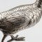 20th Century Silver Ornamental Pheasants, Hanau, Germany, 1960s, Set of 2, Image 11