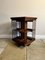 Antique Edwardian Oak Revolving Bookcase, 1900 5