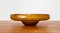Mid-Century Dutch Antiqua Series Amber Colored Glass Bowl by Max Verboeket for N.V. Kristalunie, 1960s, Image 14