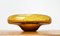 Mid-Century Dutch Antiqua Series Amber Colored Glass Bowl by Max Verboeket for N.V. Kristalunie, 1960s, Image 1