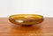 Mid-Century Dutch Antiqua Series Amber Colored Glass Bowl by Max Verboeket for N.V. Kristalunie, 1960s, Image 15