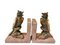 French Art Deco Bookends with Cockatoos on Marble Bases, 1920s, Set of 2 5