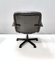 Postmodern Desk Chair in Black Leather by Vico Magistretti for ICF De Padova, 1978 12