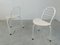 Postmodern Tripod Dining Chairs, 1980s, Set of 4 1