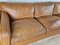 Vintage Italian Sofa in Leather Cognac from Poltrona Frau, 1970 9