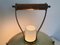 Laternen-Tischlampe aus Messing & verkleidetem Glas, Italien, 1950er 3