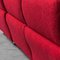 Modular Sofa in Red Fabric, 1970s, Set of 4, Image 7
