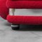 Modular Sofa in Red Fabric, 1970s, Set of 4, Image 11