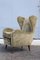 Velvet Lounge Chair attributed to Gio Ponti, 1950s, Image 11